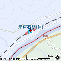 瀬戸石駅周辺の地図