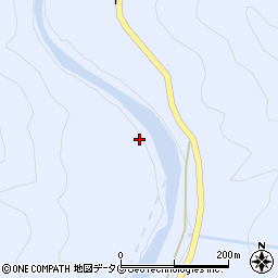 熊本県球磨郡水上村江代1113周辺の地図