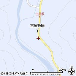 熊本県球磨郡水上村江代1286周辺の地図
