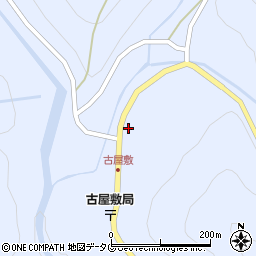 熊本県球磨郡水上村江代1233周辺の地図
