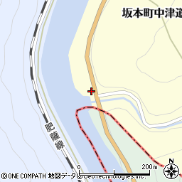 熊本県八代市坂本町中津道610周辺の地図