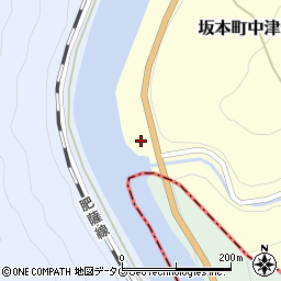 熊本県八代市坂本町中津道607周辺の地図