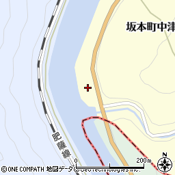 熊本県八代市坂本町中津道629周辺の地図
