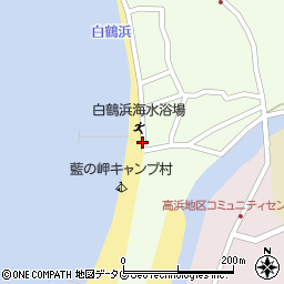 白鶴浜・妙見ヶ浦周辺の地図