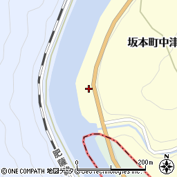 熊本県八代市坂本町中津道628周辺の地図