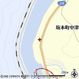 熊本県八代市坂本町中津道656周辺の地図