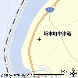 熊本県八代市坂本町中津道543周辺の地図