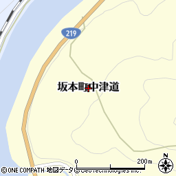 熊本県八代市坂本町中津道周辺の地図