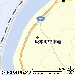 熊本県八代市坂本町中津道491周辺の地図