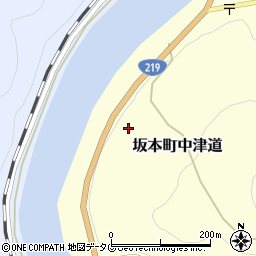 熊本県八代市坂本町中津道493周辺の地図