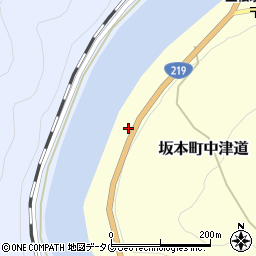 熊本県八代市坂本町中津道664-1周辺の地図
