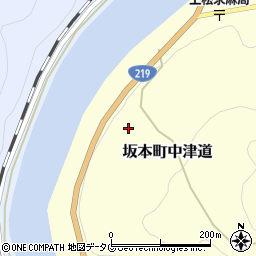熊本県八代市坂本町中津道678周辺の地図