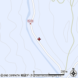 熊本県球磨郡水上村江代925周辺の地図