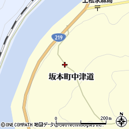 熊本県八代市坂本町中津道476周辺の地図