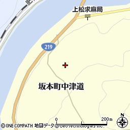 熊本県八代市坂本町中津道206周辺の地図