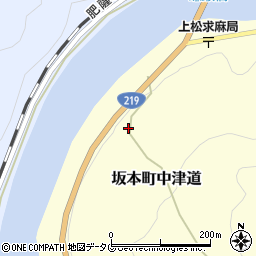 熊本県八代市坂本町中津道688周辺の地図