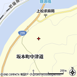 熊本県八代市坂本町中津道210周辺の地図