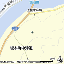 熊本県八代市坂本町中津道244周辺の地図