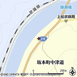 熊本県八代市坂本町中津道716周辺の地図