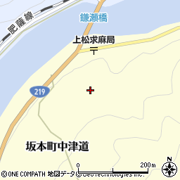 熊本県八代市坂本町中津道240周辺の地図