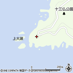 高浜灯台周辺の地図