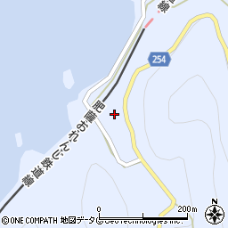 熊本県葦北郡芦北町波多島336周辺の地図