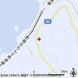 熊本県葦北郡芦北町波多島小島周辺の地図