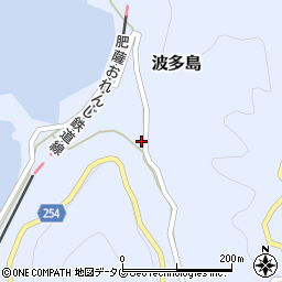 熊本県葦北郡芦北町波多島162-2周辺の地図