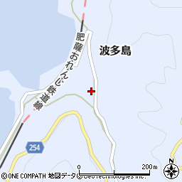 熊本県葦北郡芦北町波多島162周辺の地図