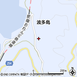 熊本県葦北郡芦北町波多島164周辺の地図