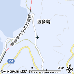 熊本県葦北郡芦北町波多島163周辺の地図