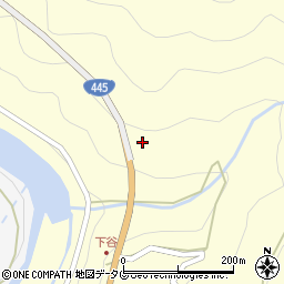 熊本県球磨郡五木村板木周辺の地図