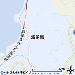 熊本県葦北郡芦北町波多島周辺の地図