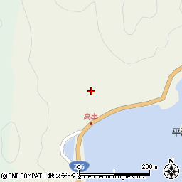 熊本県上天草市龍ヶ岳町高戸378周辺の地図