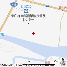 宮崎銀行東郷 ＡＴＭ周辺の地図
