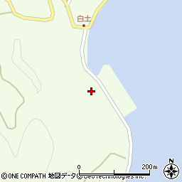 熊本県天草市栖本町馬場3582-2周辺の地図