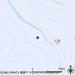熊本県球磨郡水上村江代1956周辺の地図