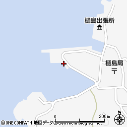 樋島漁協周辺の地図