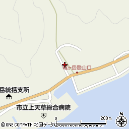 熊本県上天草市龍ヶ岳町高戸2098-1周辺の地図