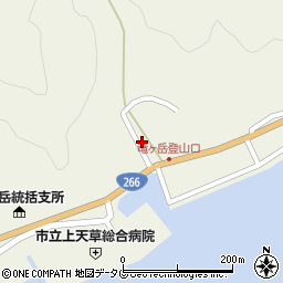 熊本県上天草市龍ヶ岳町高戸2098-1周辺の地図