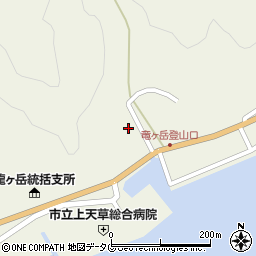 熊本県上天草市龍ヶ岳町高戸2084周辺の地図