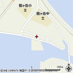 熊本県上天草市龍ヶ岳町高戸2887周辺の地図