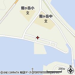 熊本県上天草市龍ヶ岳町高戸2882周辺の地図