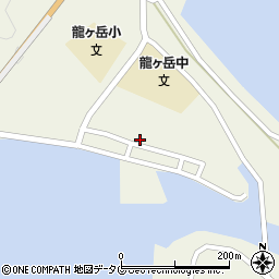 熊本県上天草市龍ヶ岳町高戸2883周辺の地図
