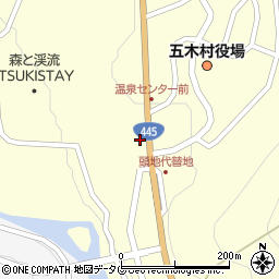 熊本県球磨郡五木村下手2672周辺の地図