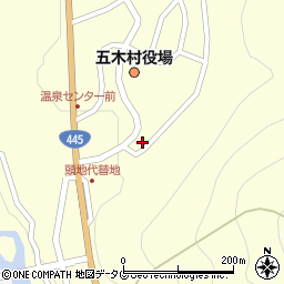 五木村シルバー人材センター周辺の地図