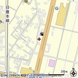 高瀬石材店　展示場事務所周辺の地図