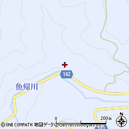 熊本県球磨郡水上村江代1442周辺の地図