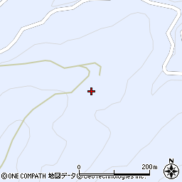 熊本県球磨郡水上村江代2006周辺の地図