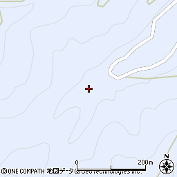 熊本県球磨郡水上村江代2001周辺の地図